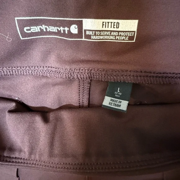 Carhartt Women’s Stretch Work Pants Size L/8-10 - Picture 7 of 7